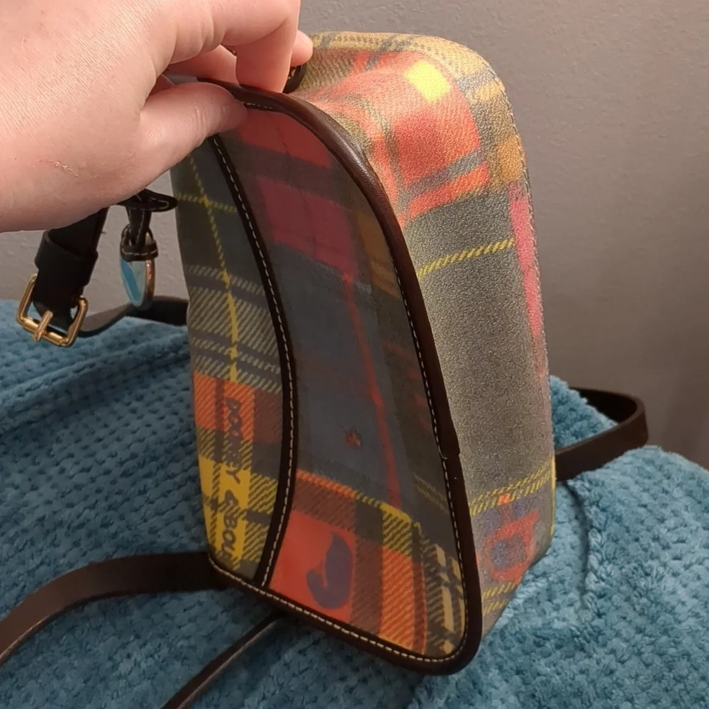 Dooney & Bourke Madras Picnic Lady Bug Crossbody - Picture 8 of 8
